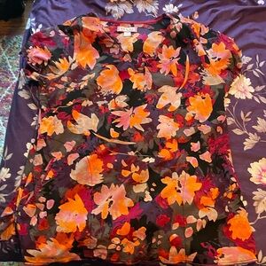 LOT OF 4 KOI XL SCRUB TOPS